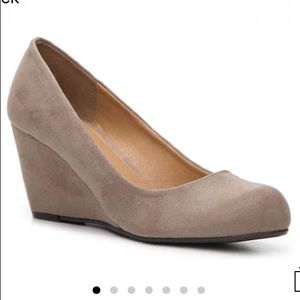 CL by Laundry Suede Wedge